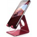 Lamicall Cell Phone Stand, Desk Phone Holder Cradle, Compatible with Phone 12 Mini 11 Pro Xs Max XR X 8 7 6 Plus SE, All Smartphones Charging Dock, Office Desktop Accessories - Silver Lamicall Cell Phone Stand, Desk Phone Holder Cradle, Compatible with Phone 12 Mini 11 Pro Xs Max XR X 8 7 6 Plus SE, All Smartphones Charging Dock, Office Desktop Accessories - Silver